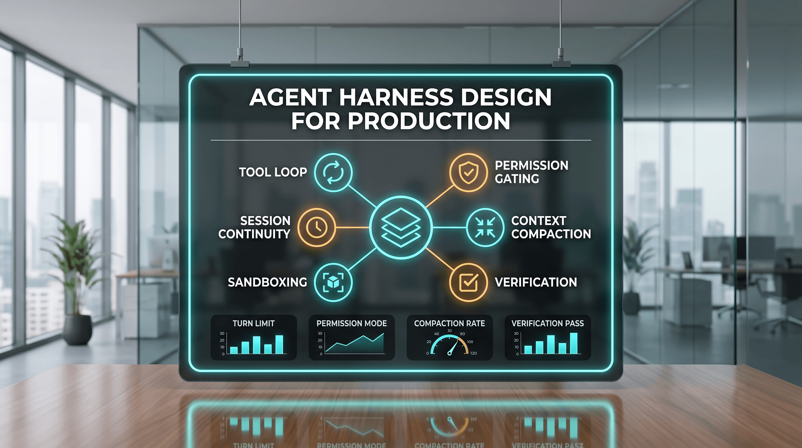 Agent Harness Design for Production illustration