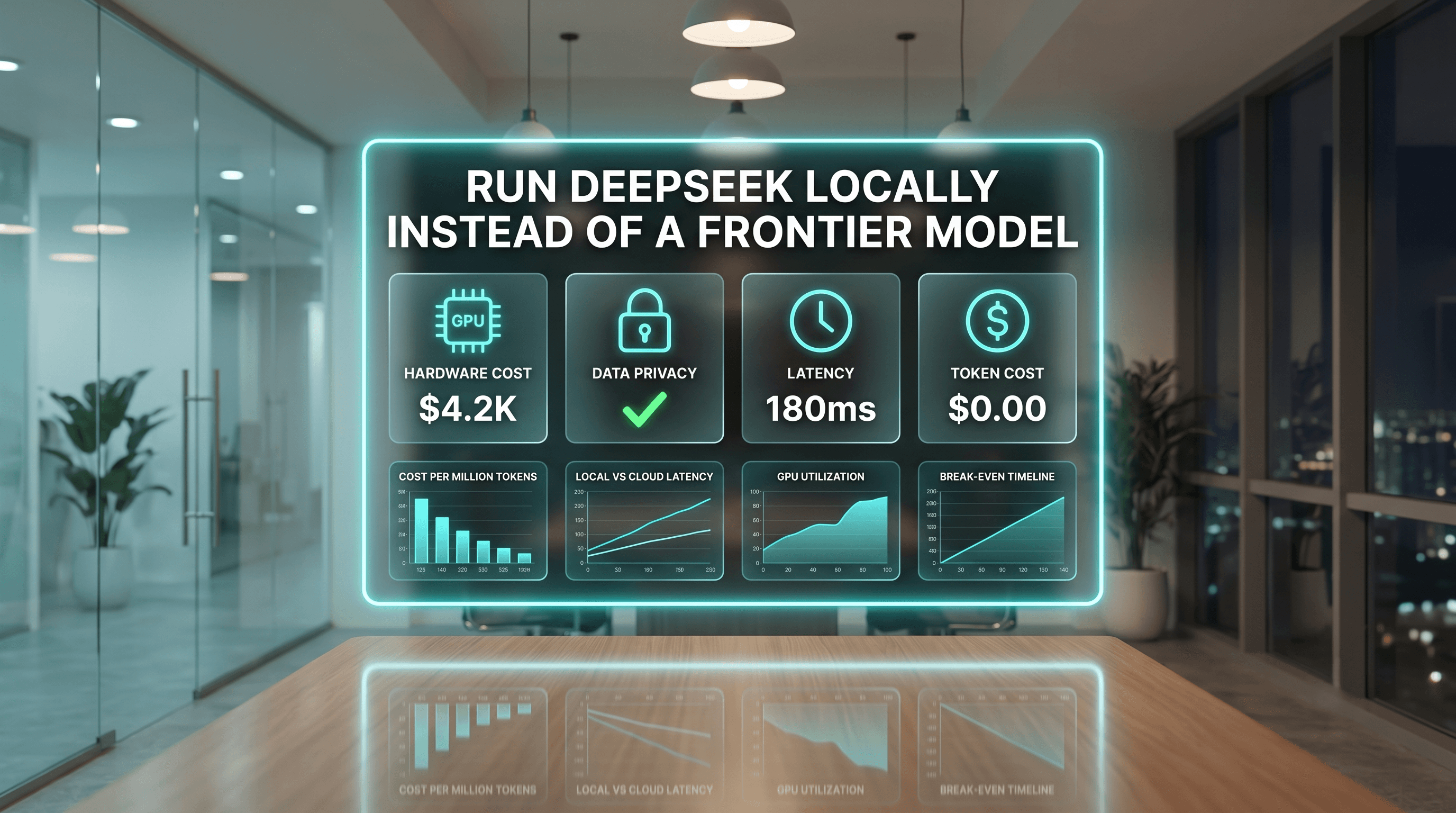 Can You Run DeepSeek Locally Instead of Paying for a Frontier Model? illustration