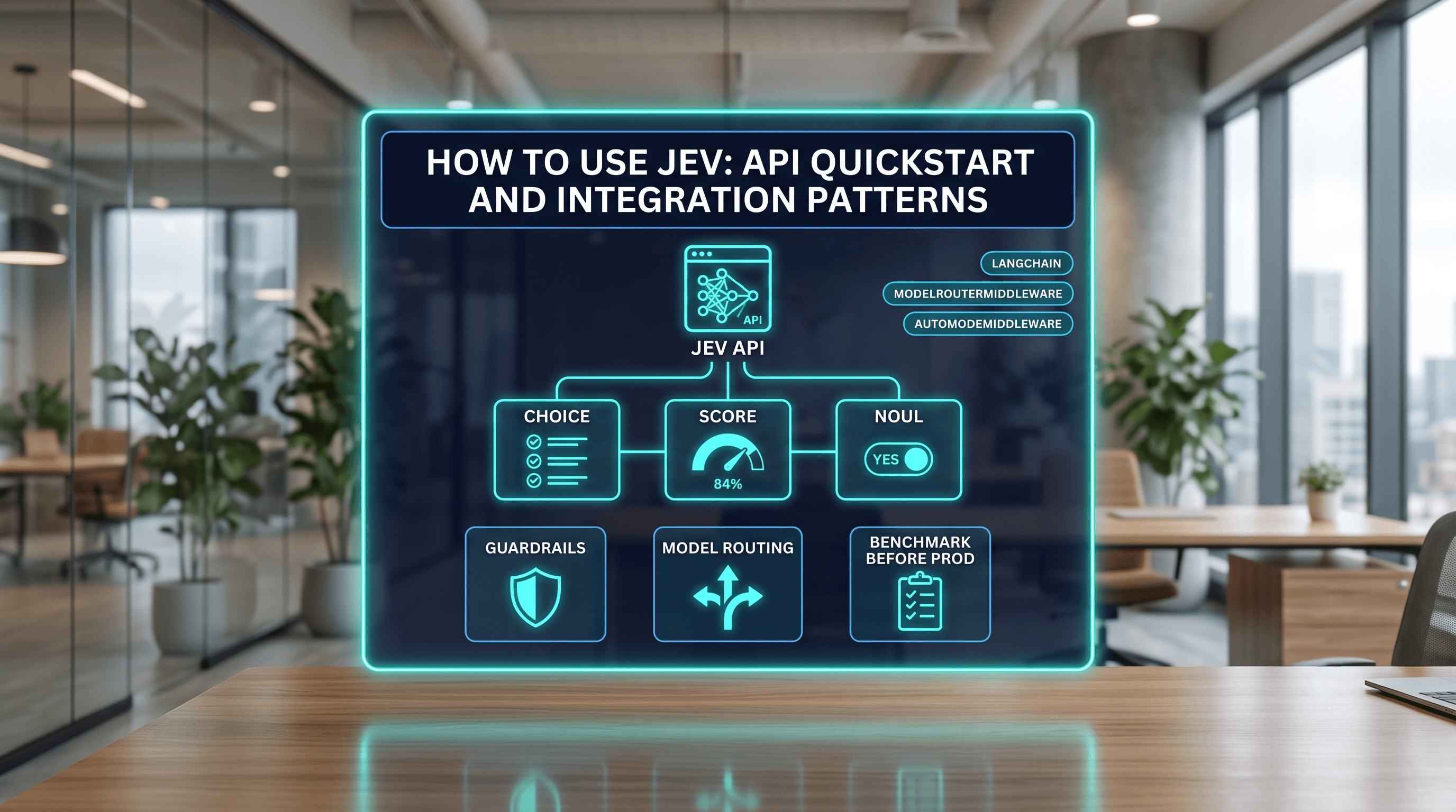 How to Use Jev: API Quickstart and Integration Patterns illustration