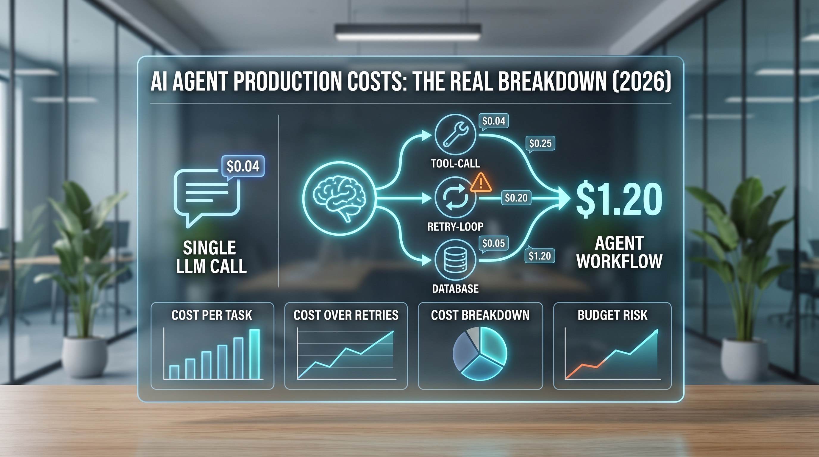 What Agents Actually Cost in Production illustration