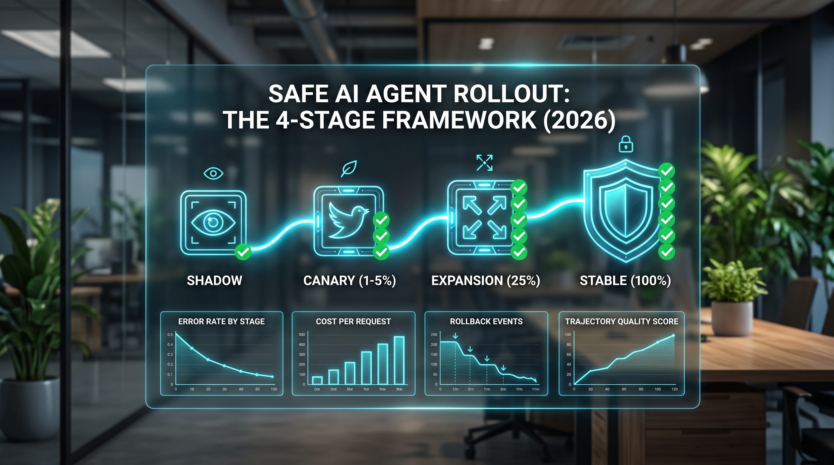 How to Roll Out an AI Agent Safely illustration