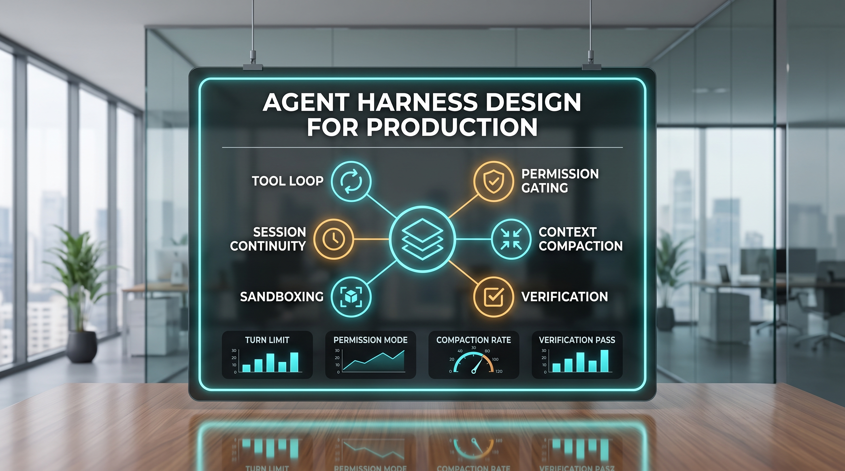 Agent Harness Design for Production illustration