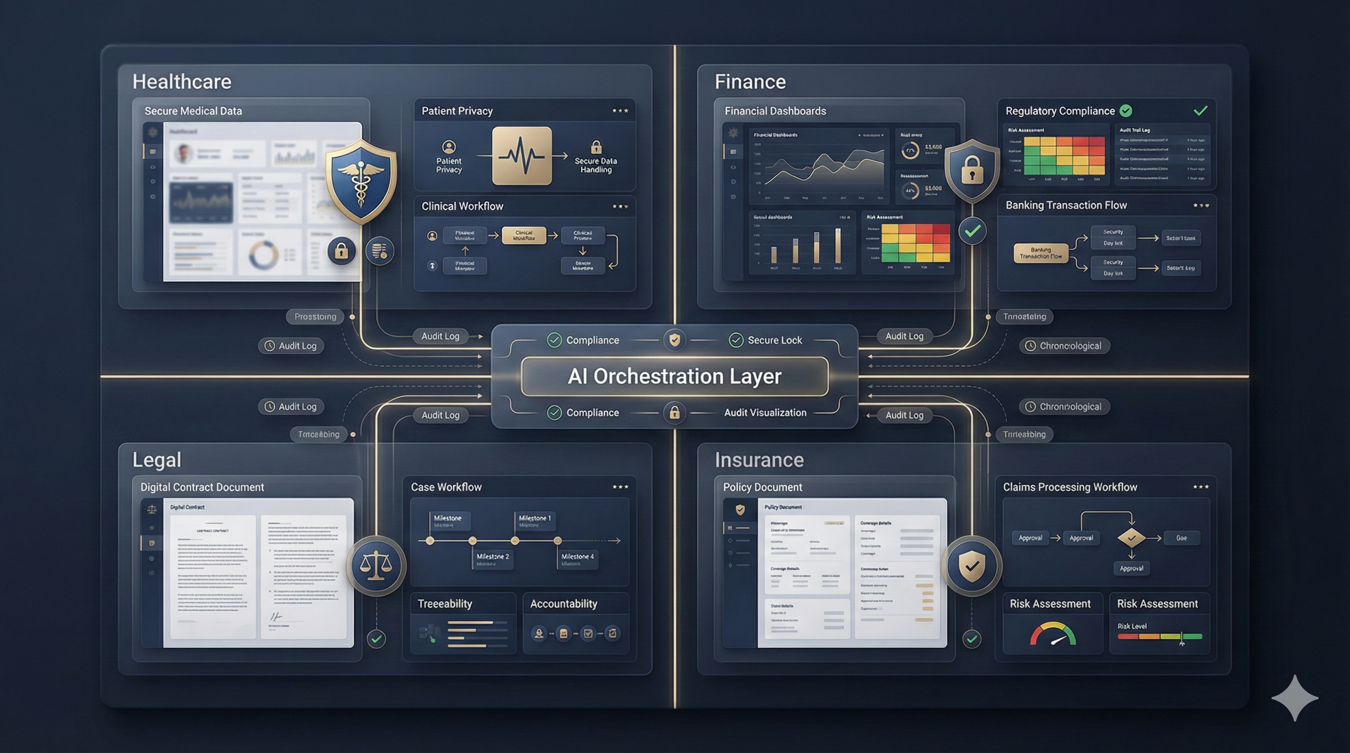 Illustration representing the AI Staff Training & Upskilling service